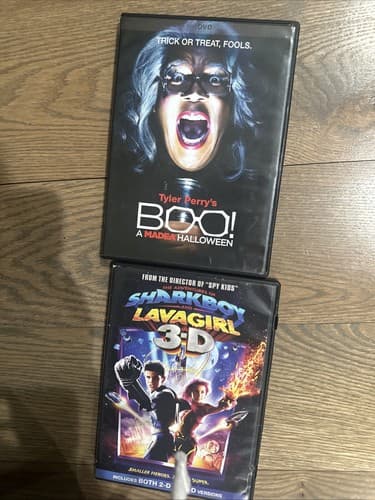 Boo! A Madea Halloween And The Adventures Of Sharkboy And LavaGirl In 3D Dvd