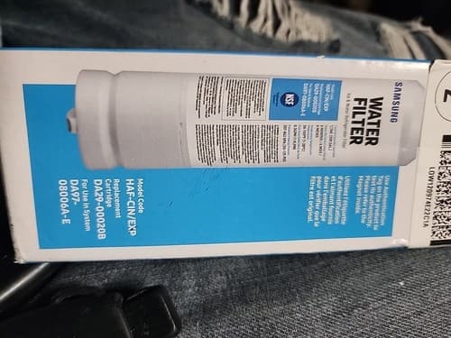 NEW SAMSUNG Genuine Filter Refrigerator Water & Ice, Carbon Block Filtration