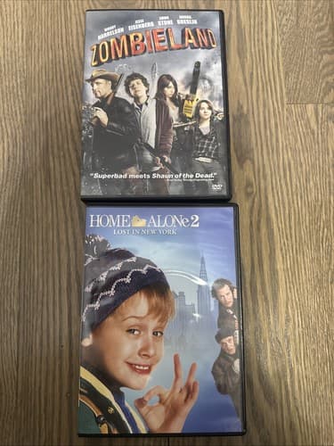 Zombieland - DVD - Home Alone 2 - Lot Of 2 Movies