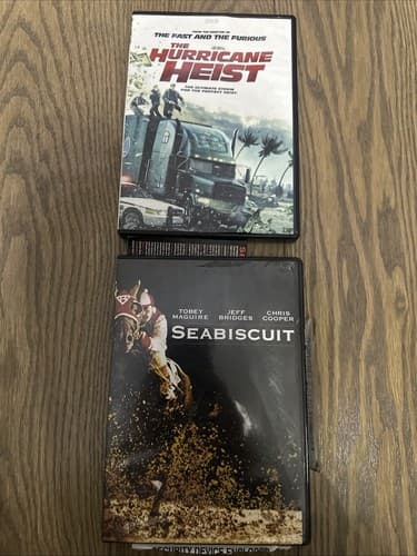 The Hurricane Heist And Seabiacuit Lot Of 2 DVD Movies