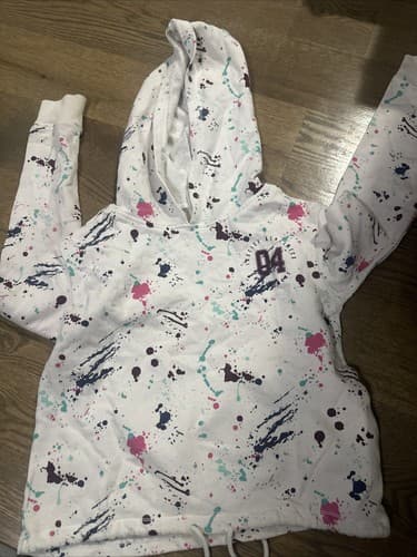 Justice Hoodie Girls Size 10 Hooded Sweatshirt 04