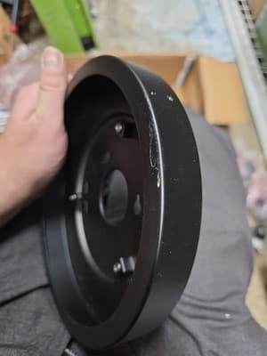Home Decorators Celene 62" Matte Black Ceiling Fan - Light Kit Mounting Plate - Thumbnail 3