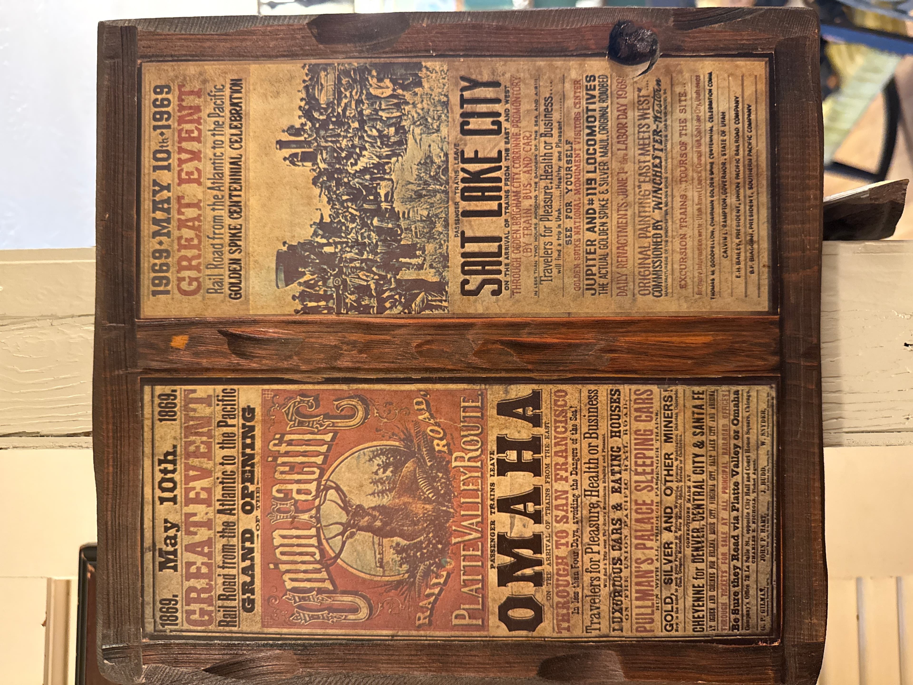 Railroad Plaque