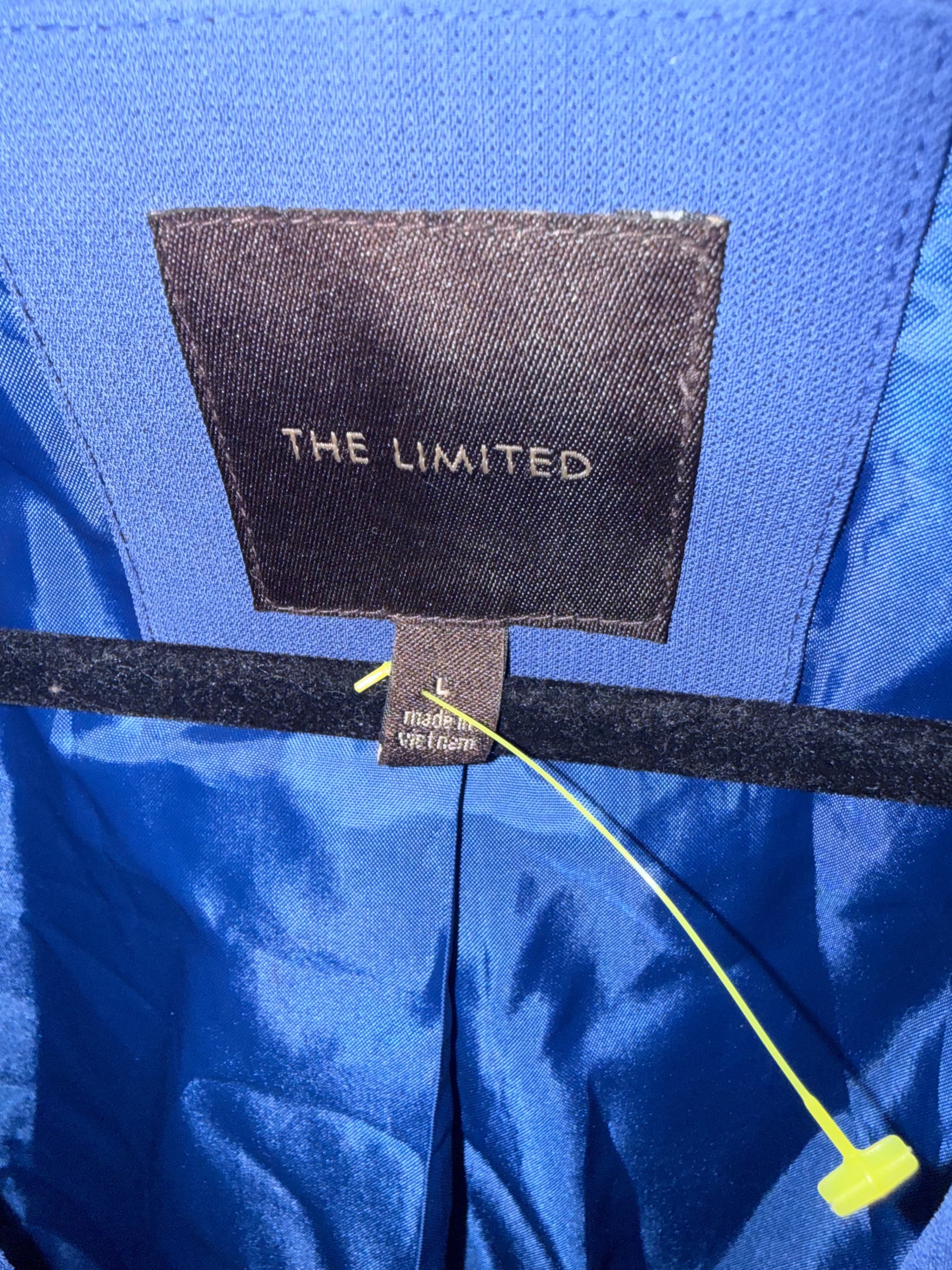 The Limited Blue Blazer Jacket Size L - Thumbnail 3