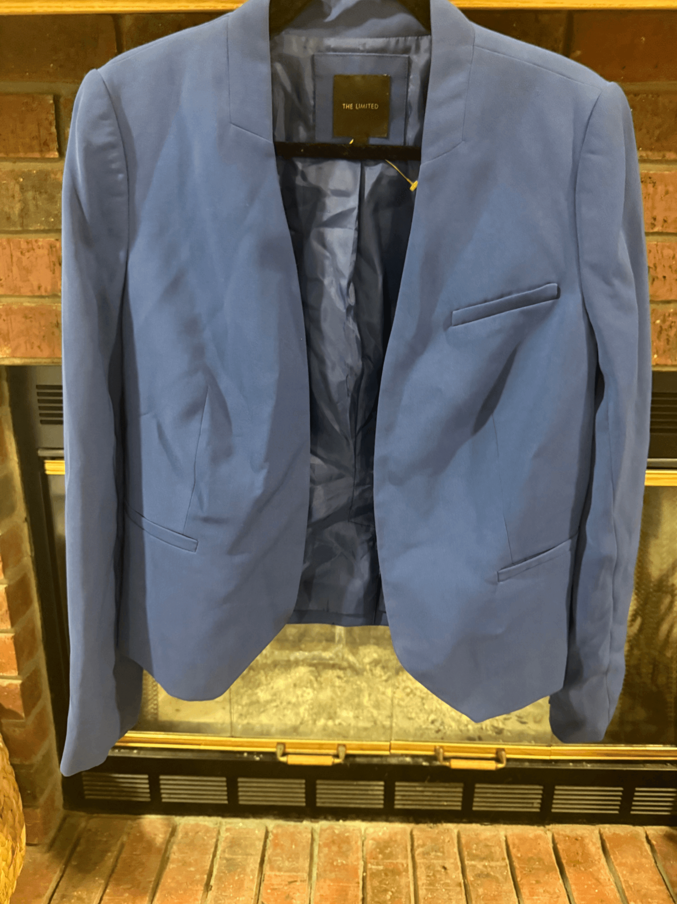 The Limited Blue Blazer Jacket Size L - Image 1