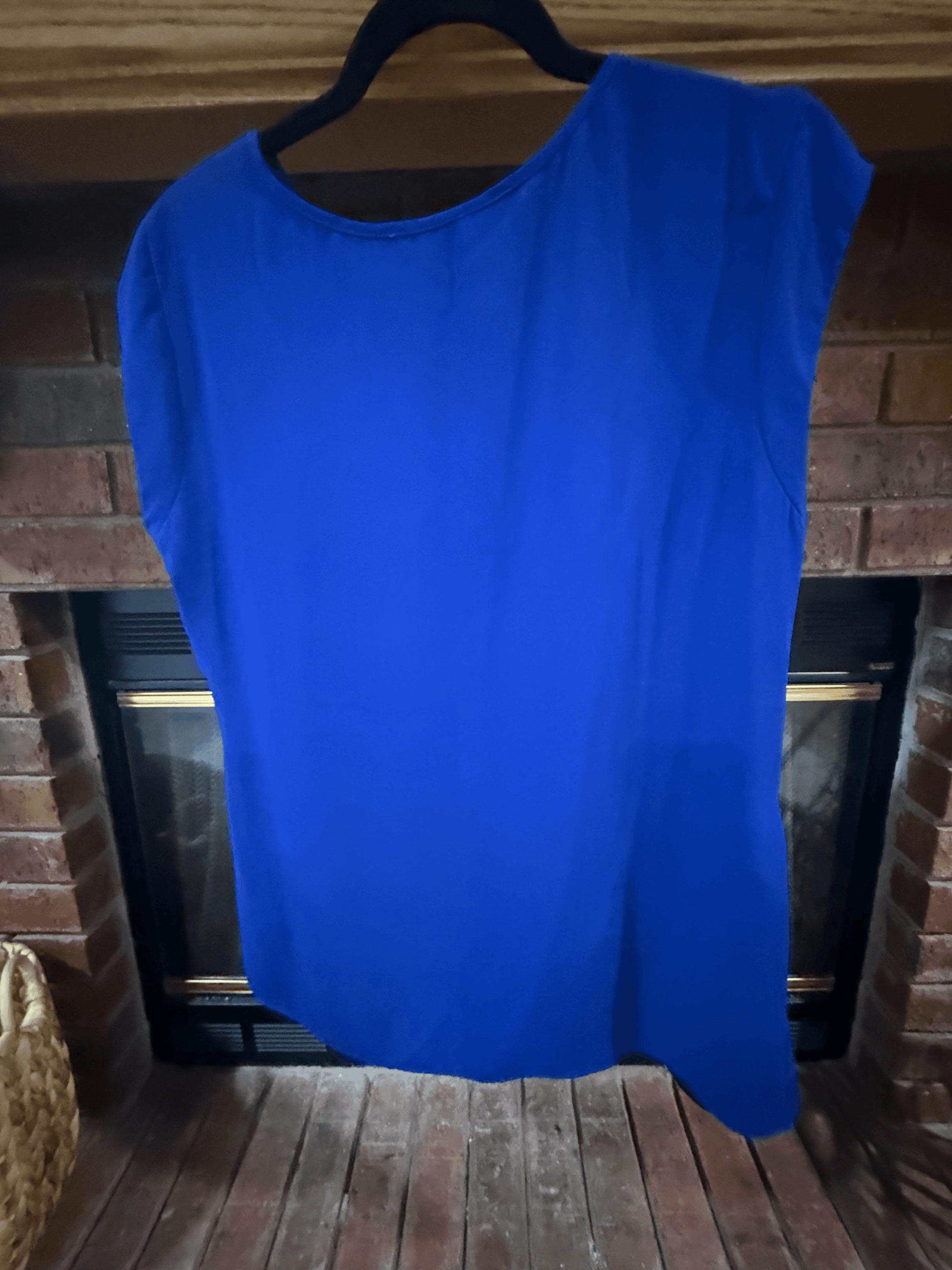 The Limited Women's Blue Sleeveless Top Size M - Thumbnail 2