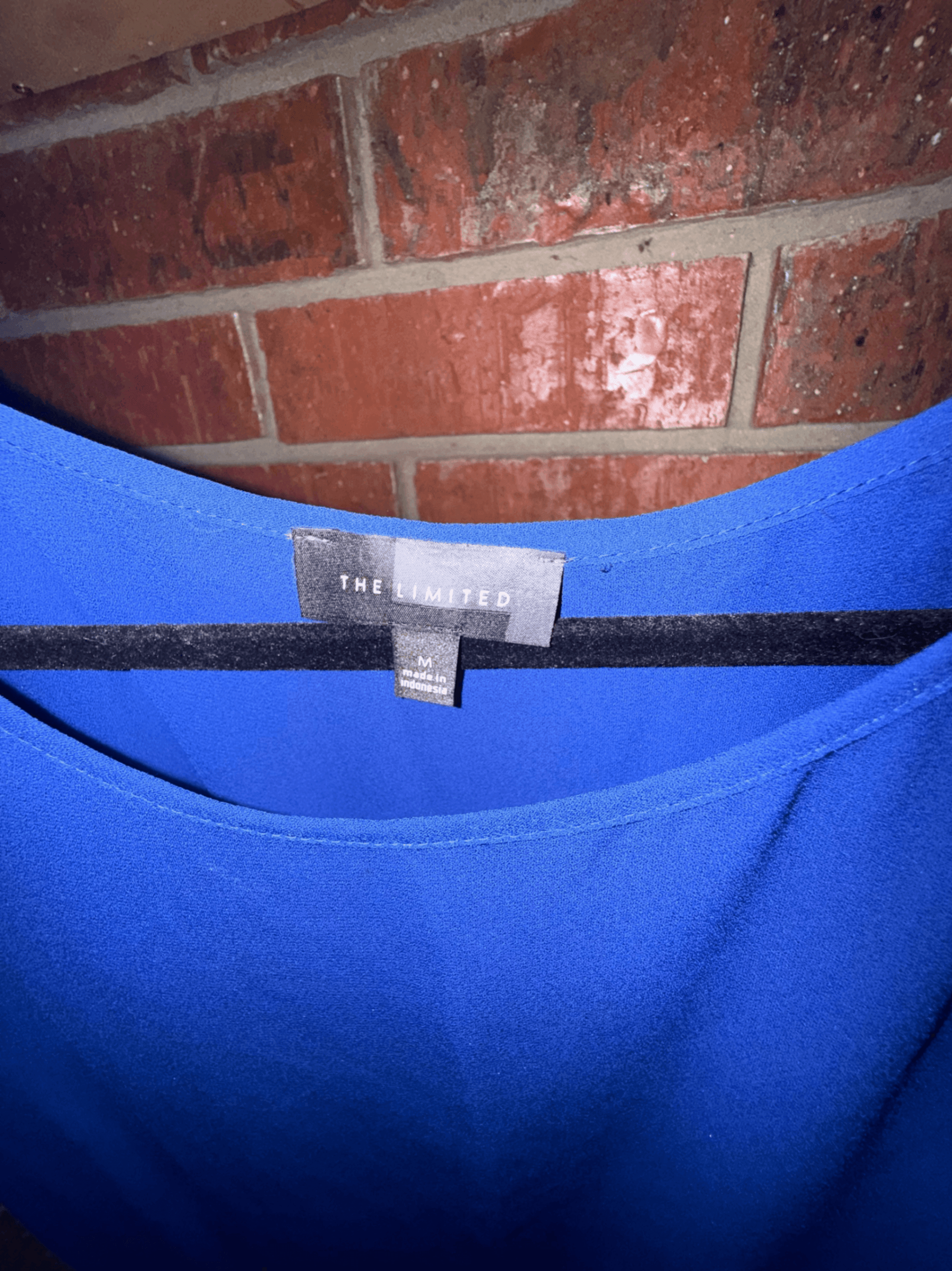 The Limited Women's Blue Sleeveless Top Size M - Thumbnail 3
