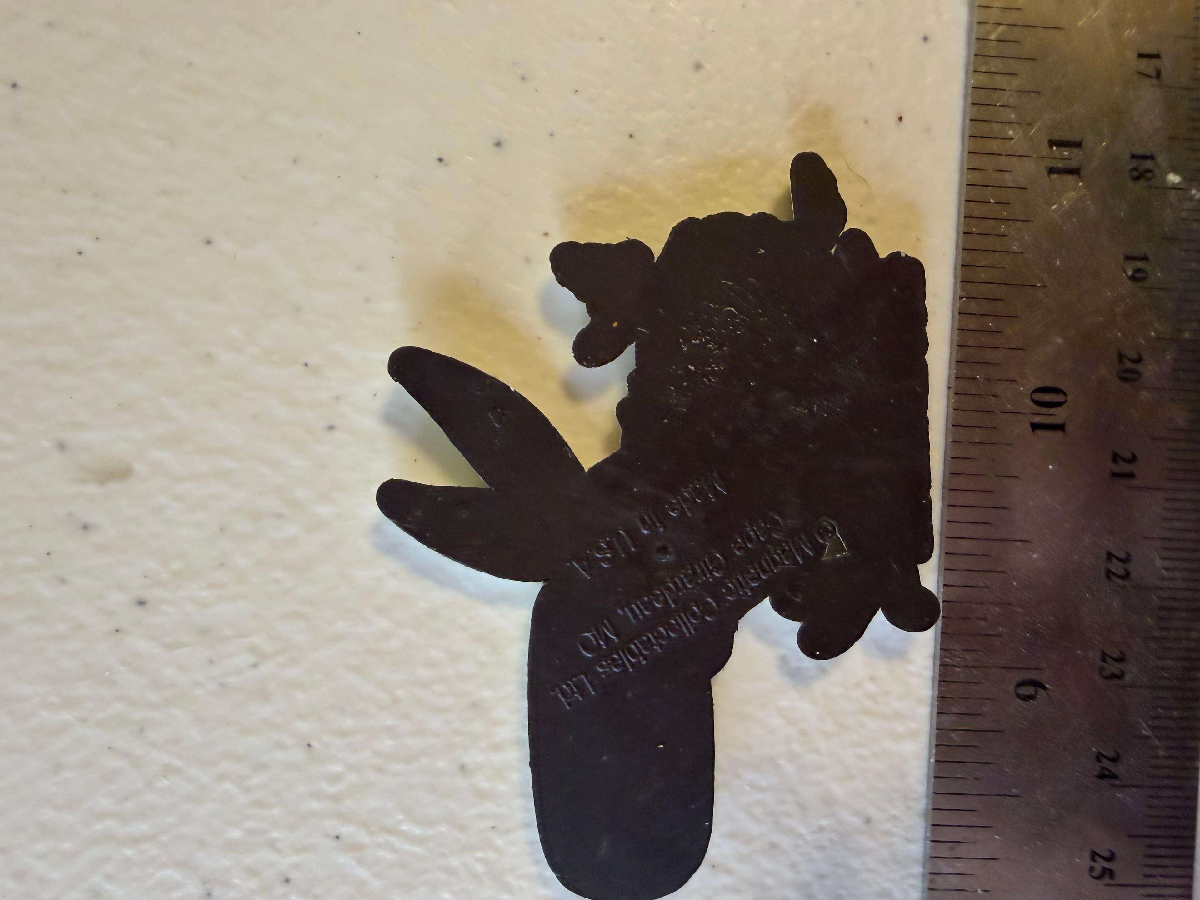 Vintage 1994 Bugs Bunny Daffy Duck Magnet Looney Tunes Warner Bros He Don't Know - Thumbnail 3