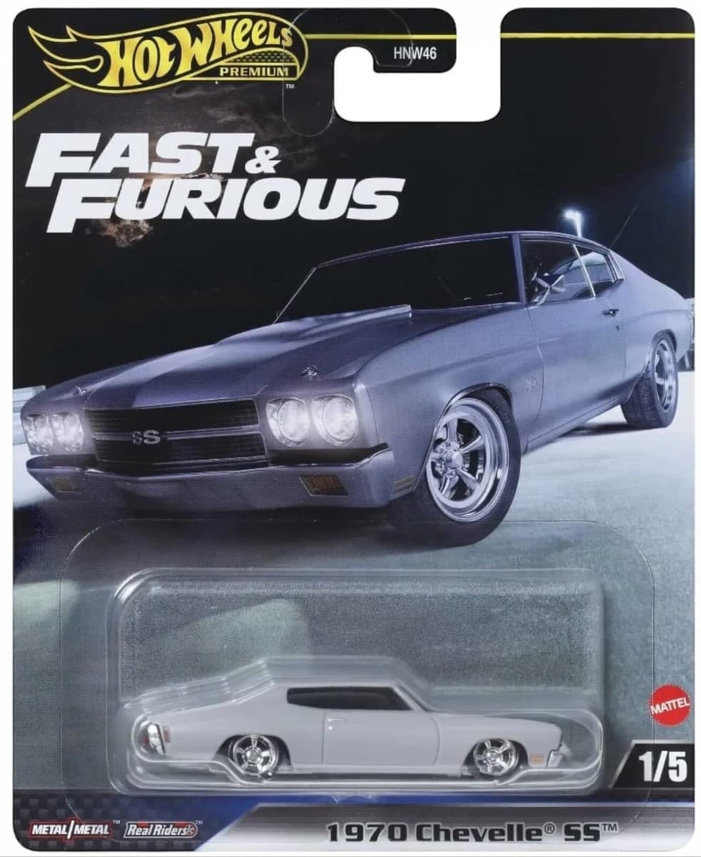 Hot Wheels Fast & Furious 1970 Chevelle SS Car - Thumbnail 2