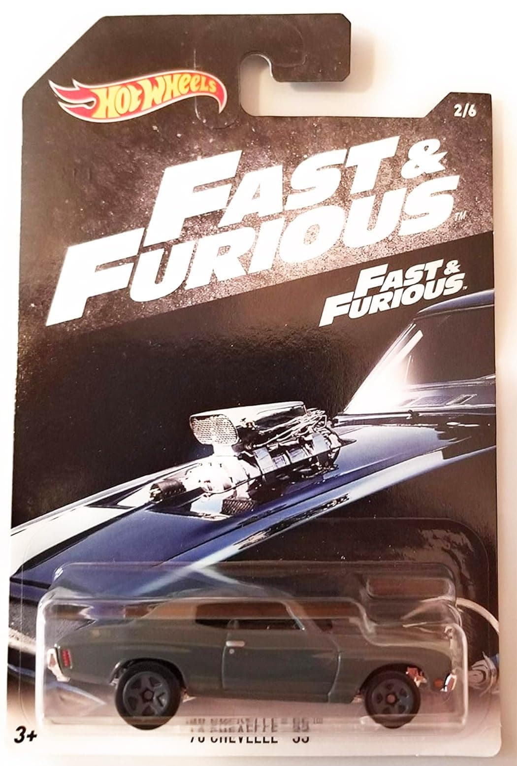 Hot Wheels Fast & Furious 1970 Chevelle SS Car - Thumbnail 7
