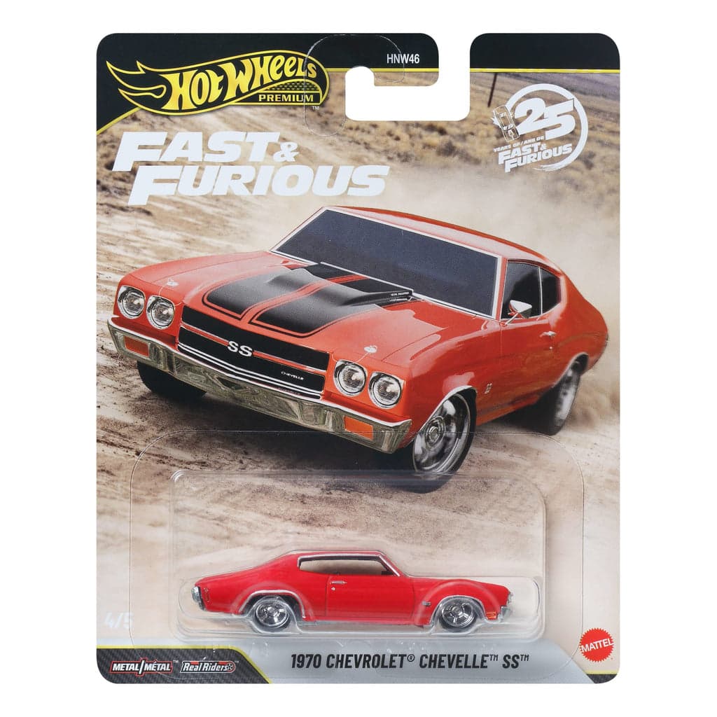 Hot Wheels Fast & Furious 1970 Chevelle SS Car - Thumbnail 5