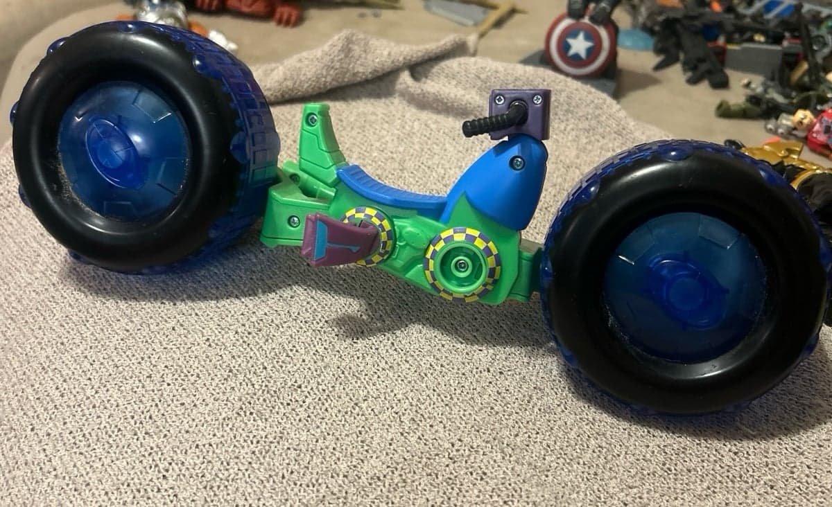 Rise of Teenage Mutant Ninja Turtles Leonardo Shell Hog Motorcycle - Image 1