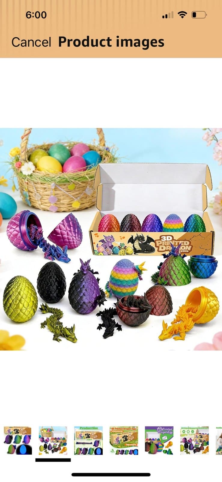 3-D Print Dino and Glow in the dark egg . (You get 1-Random egg) - Thumbnail 12