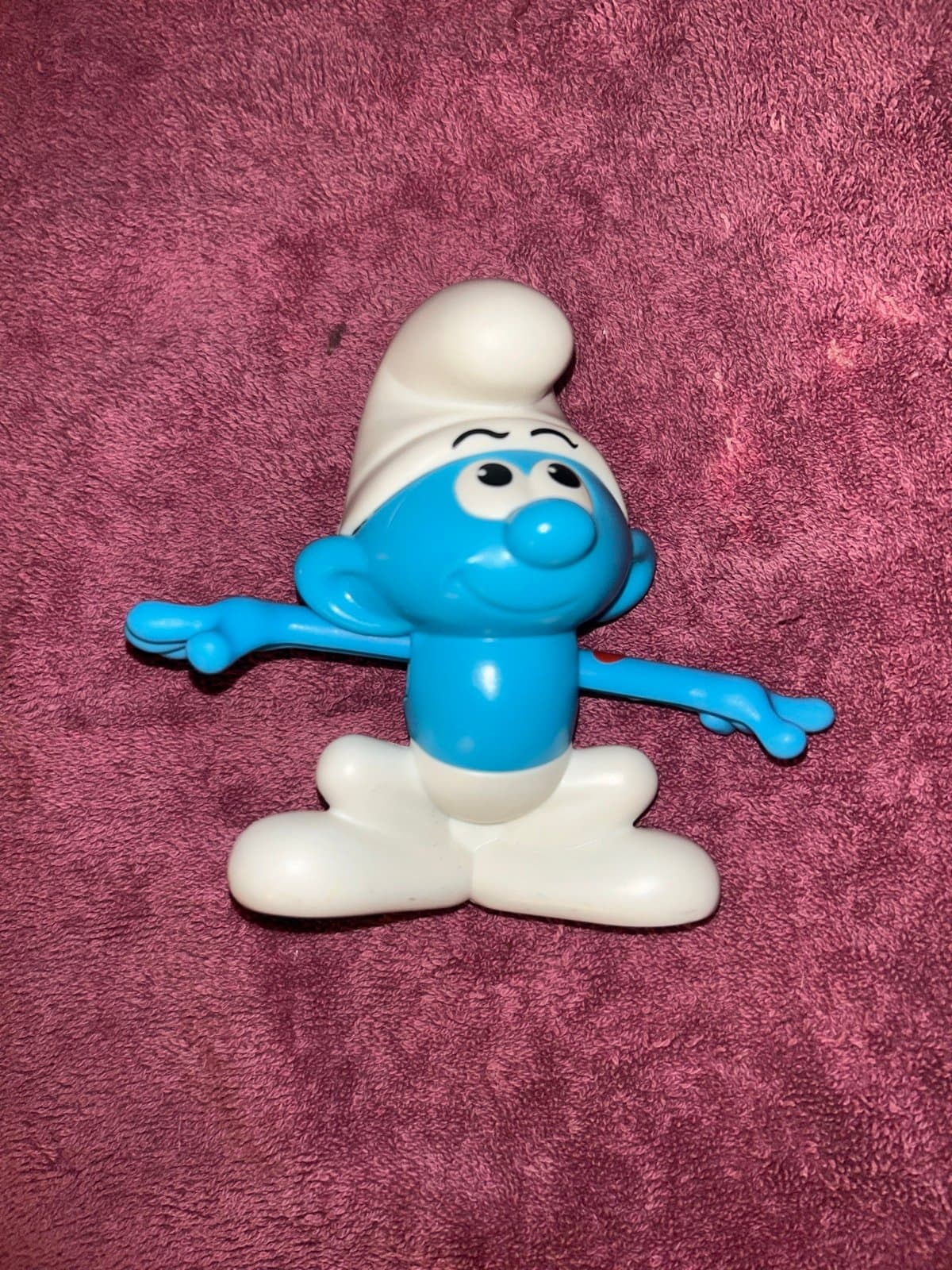 Smurf 2017 Burger King Kids Meal Toy Smurfs The Lost Village 3” - Image 1