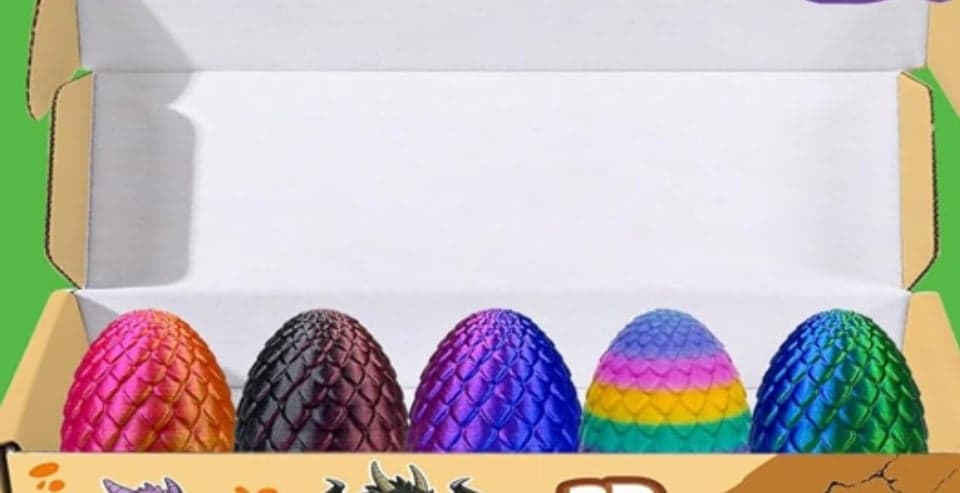 3-D Print Dino and Glow in the dark egg . (You get 1-Random egg) - Thumbnail 4