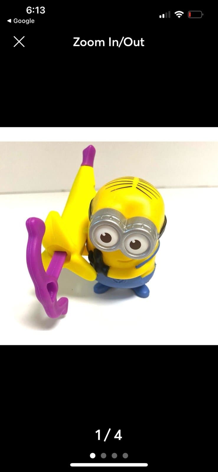 Mcdonalds Despicable Me Banana Launcher 2017 Minions - Image 1