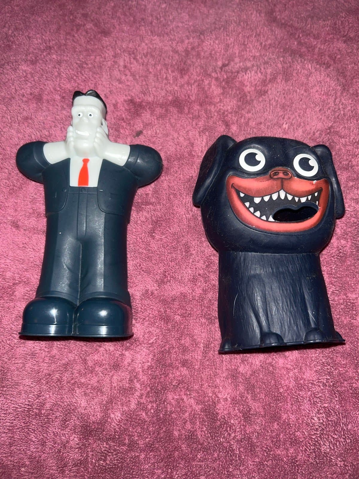 Burger King Hotel Transylvania Kids Meal Toy, Frankenstein Y1 and the dog - Image 1