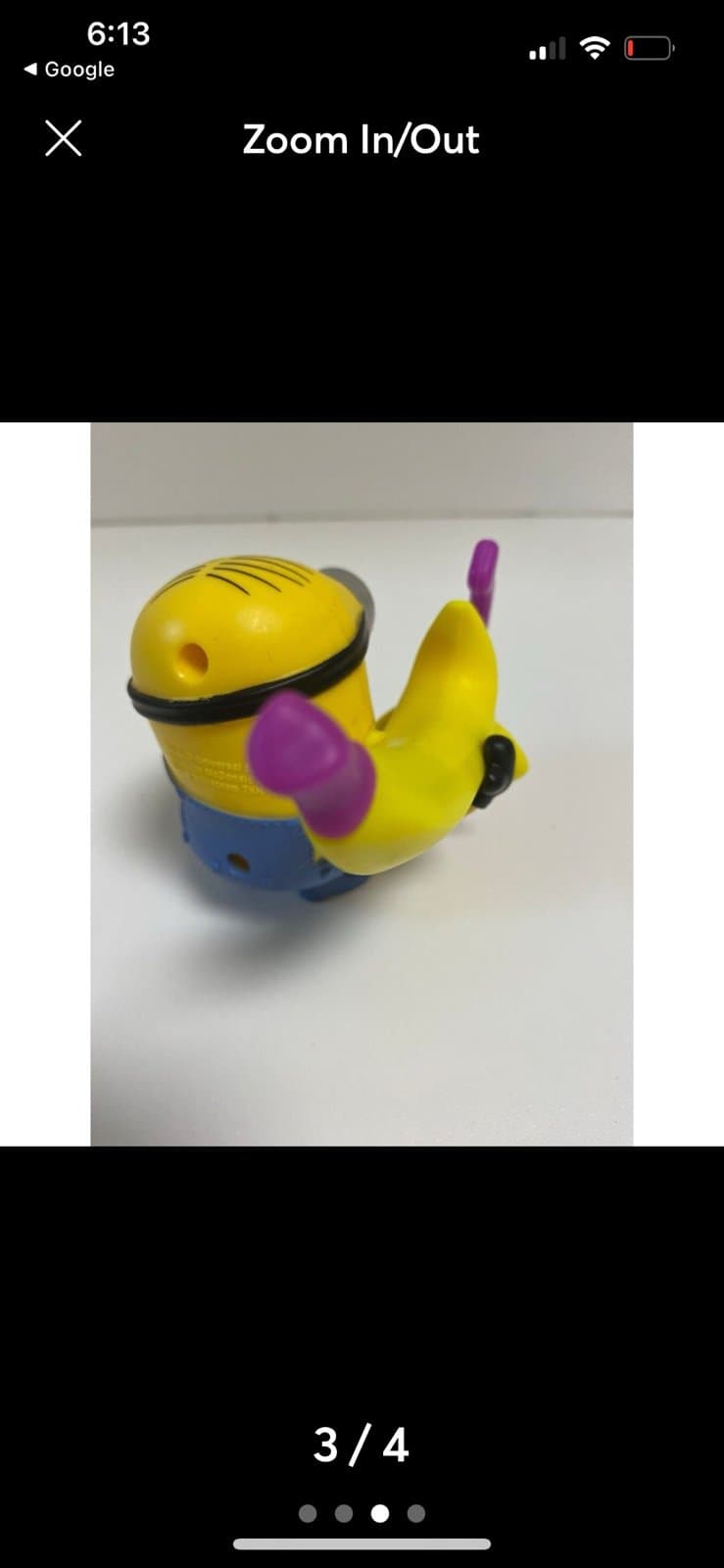 Mcdonalds Despicable Me Banana Launcher 2017 Minions - Thumbnail 3