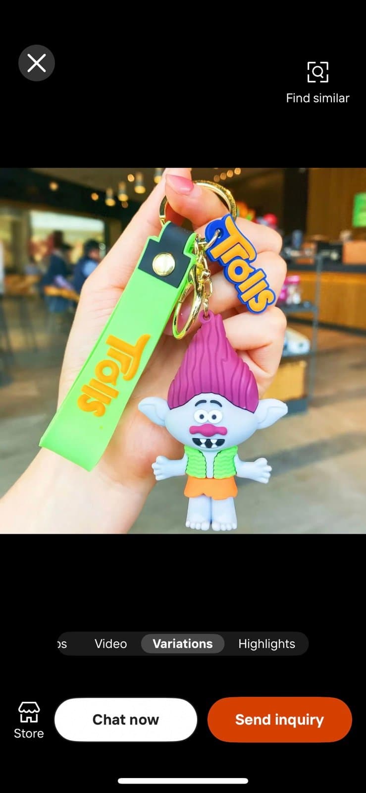 Keychain TROLLS ( Pick -1) brand new in the package - Thumbnail 5