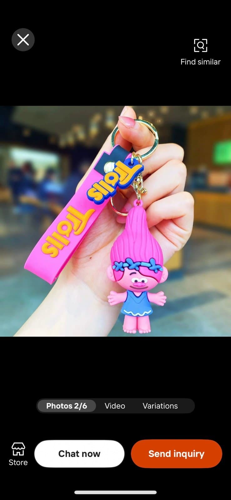Keychain TROLLS ( Pick -1) brand new in the package - Thumbnail 3