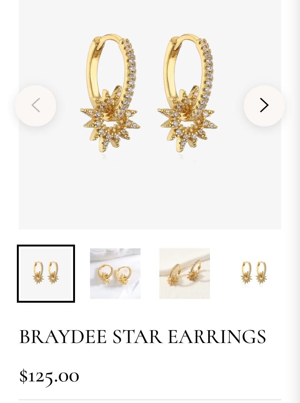 Braydee Diamond Earrings for Women $125.00 Retail Value