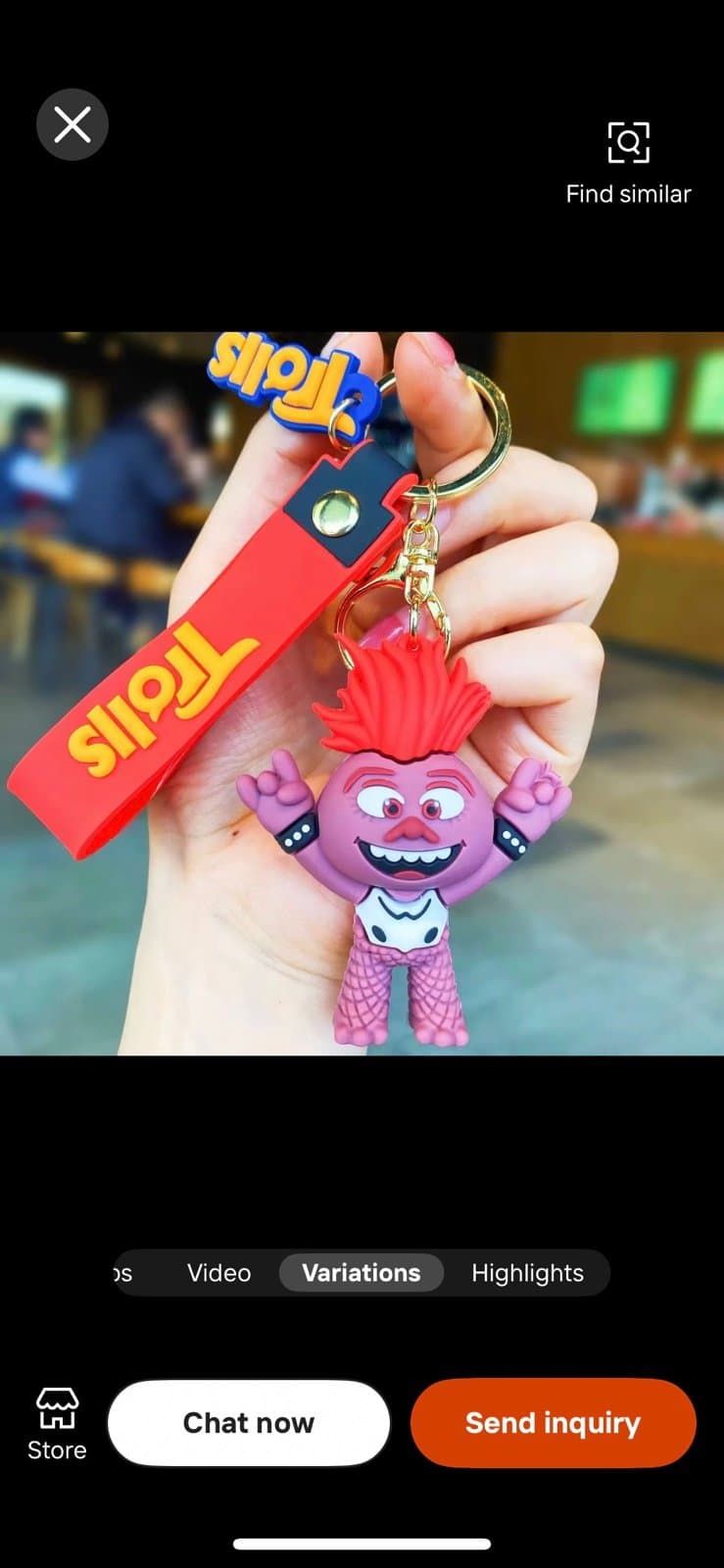 Keychain TROLLS ( Pick -1) brand new in the package - Thumbnail 6
