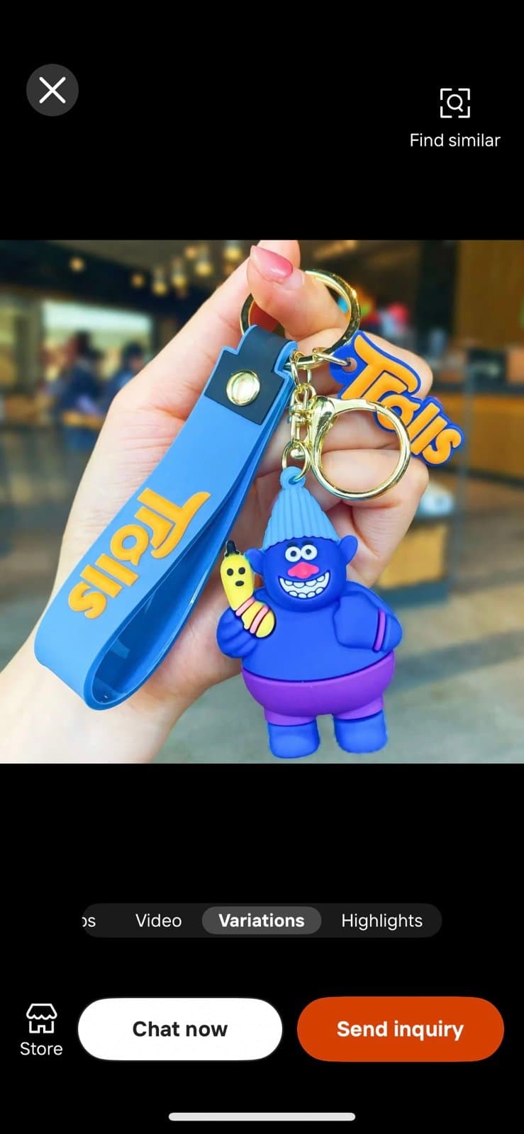 Keychain TROLLS ( Pick -1) brand new in the package - Thumbnail 4