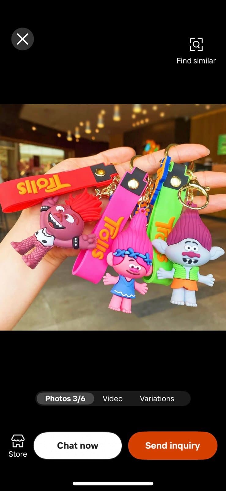 Keychain TROLLS ( Pick -1) brand new in the package - Thumbnail 2