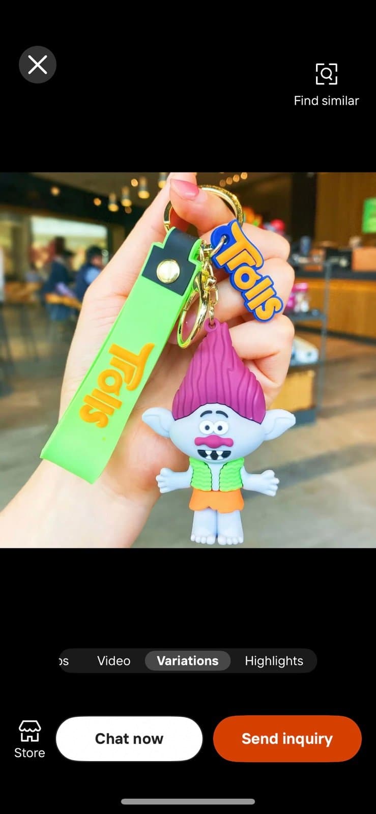 Keychain TROLLS ( Pick -1) brand new in the package - Thumbnail 9
