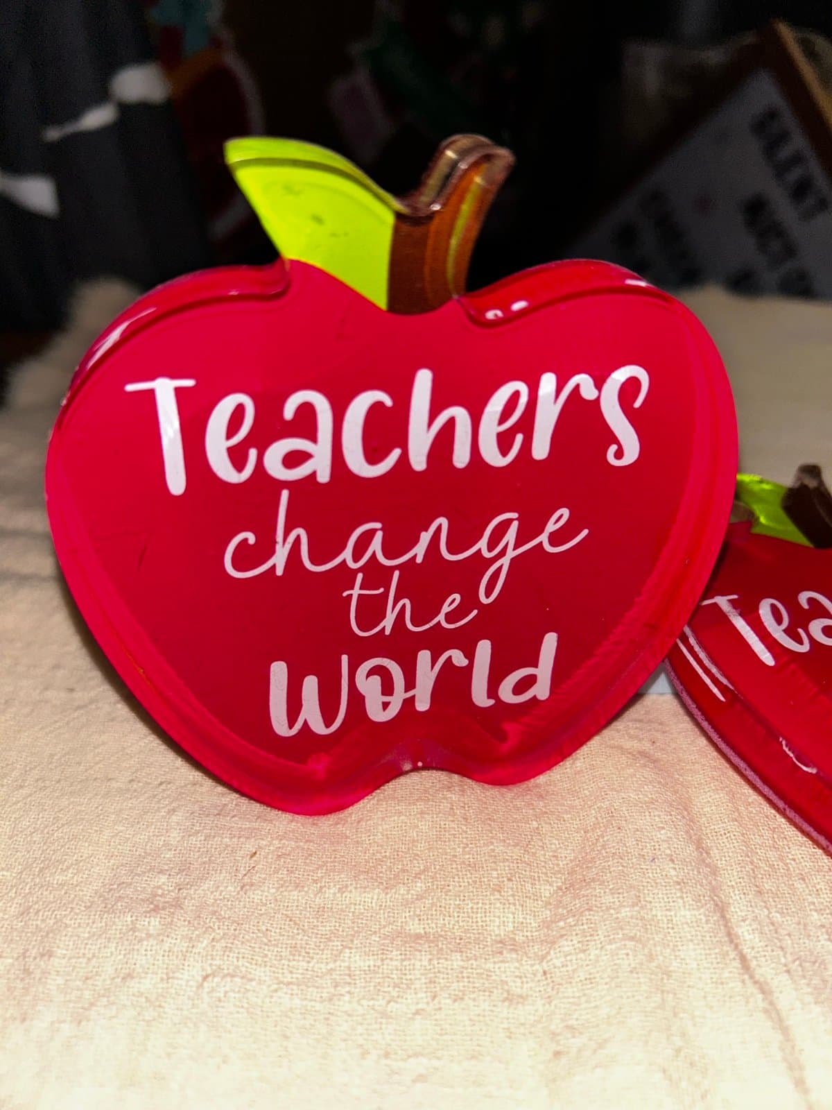 Teacher Teachers, appreciation, plaque plus gift box Sealed /Giftable