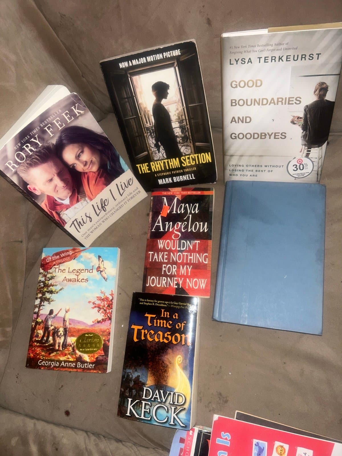 5 pounds of books each box is different each box will have kids books,adult cook - Thumbnail 5