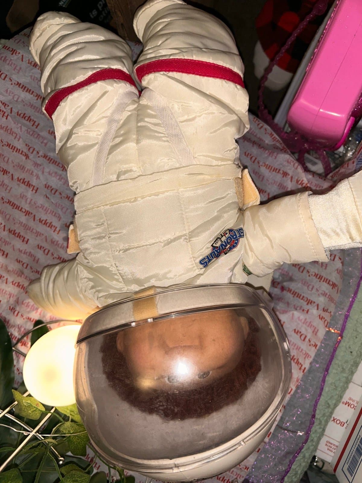 Vintage Young Astronaut Cabbage Patch Kid Brown Eyes 1985 - Thumbnail 2