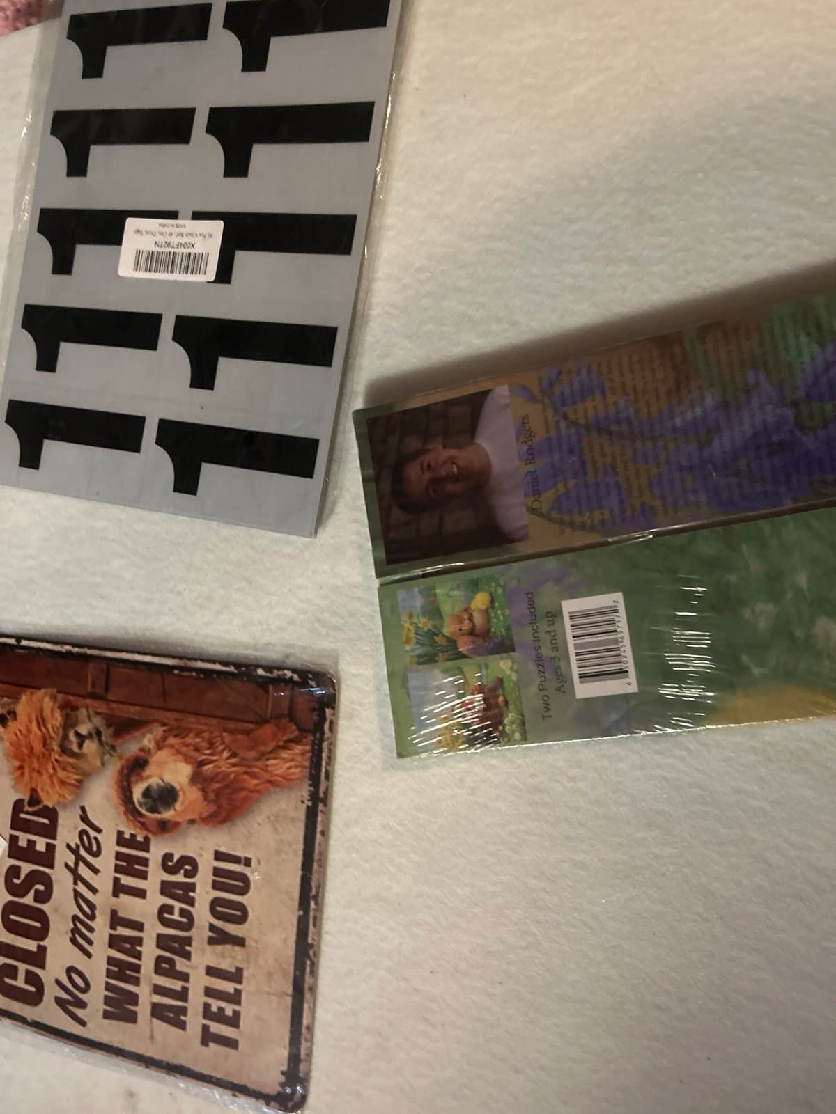 Sticks ,Gift bag and Tin wall signs Different mix in every box 5 Lbs Worth - Thumbnail 3