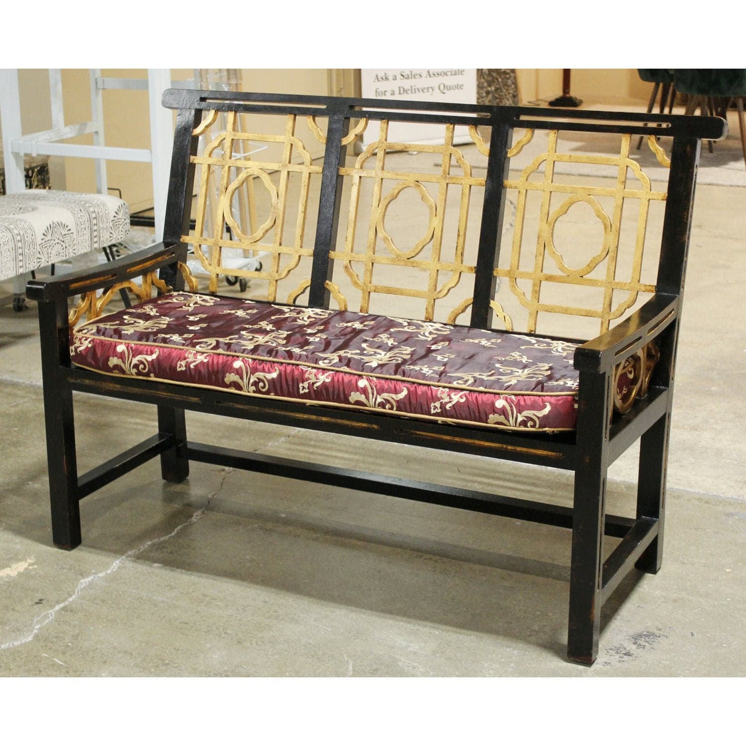 Black & Gold Bench - Multi-Color - Thumbnail 3