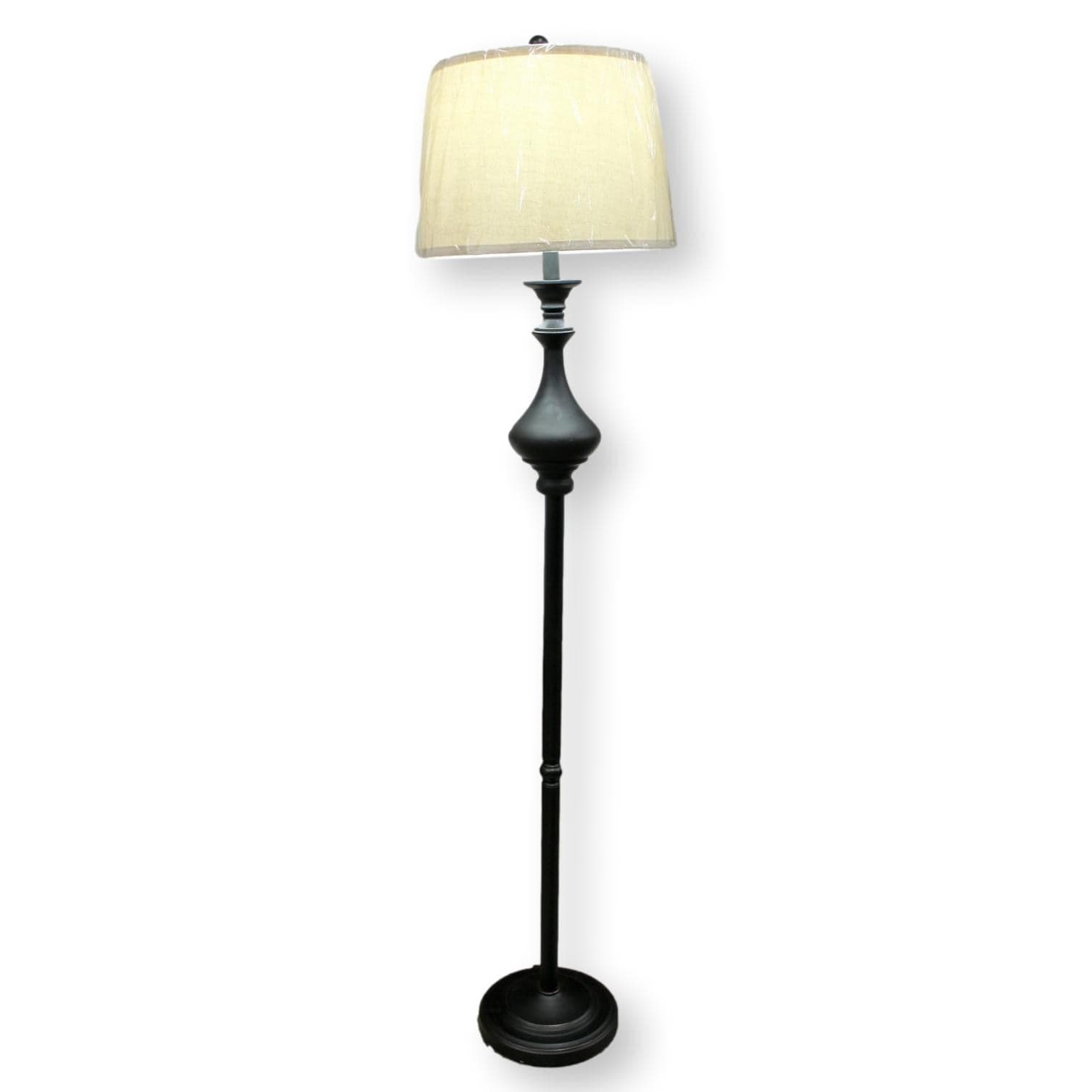 Black Metal Floor Lamp - Thumbnail 2