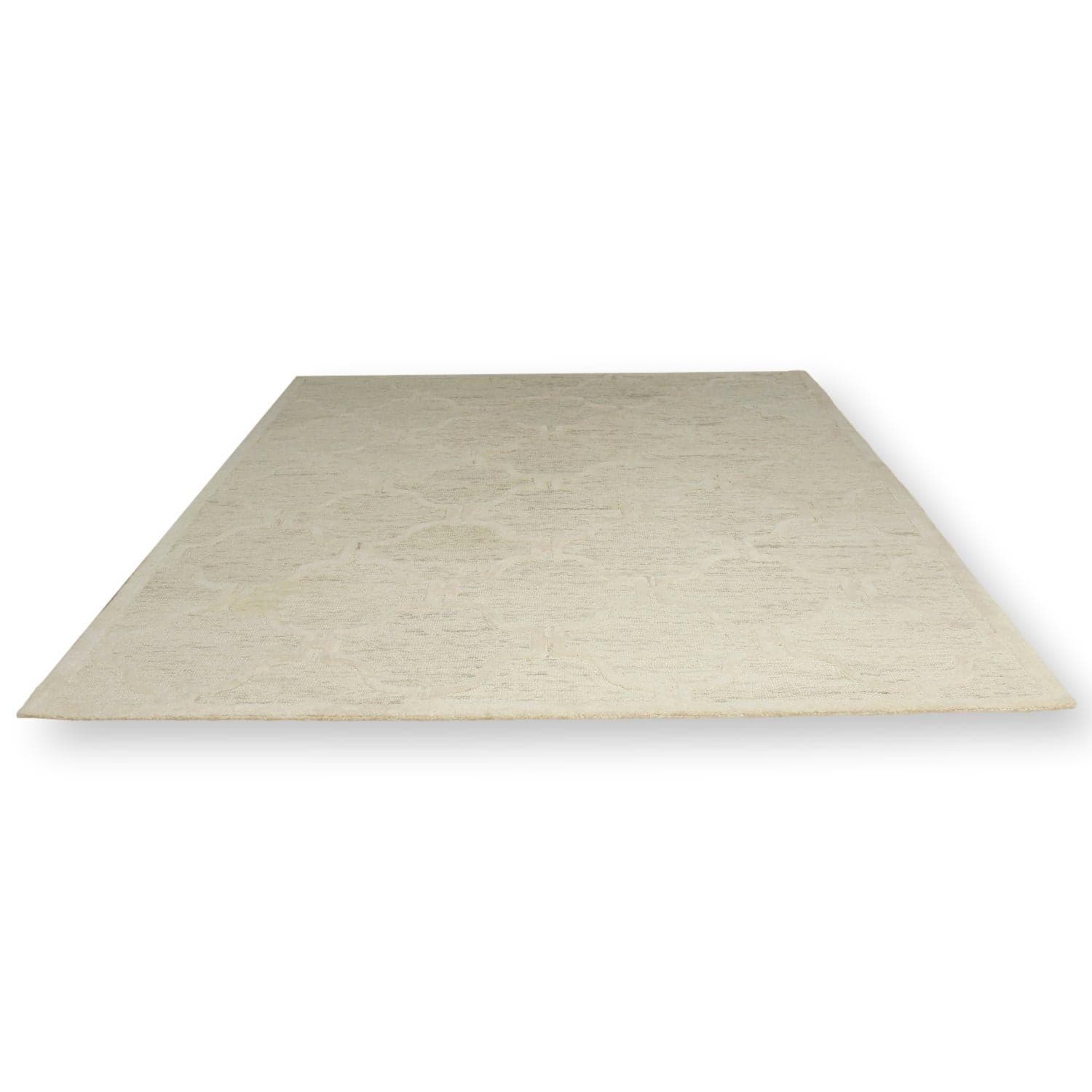 Safavieh 7' 9'' X 9' 10'' Sculpted Ivory Area Rug - Image 1