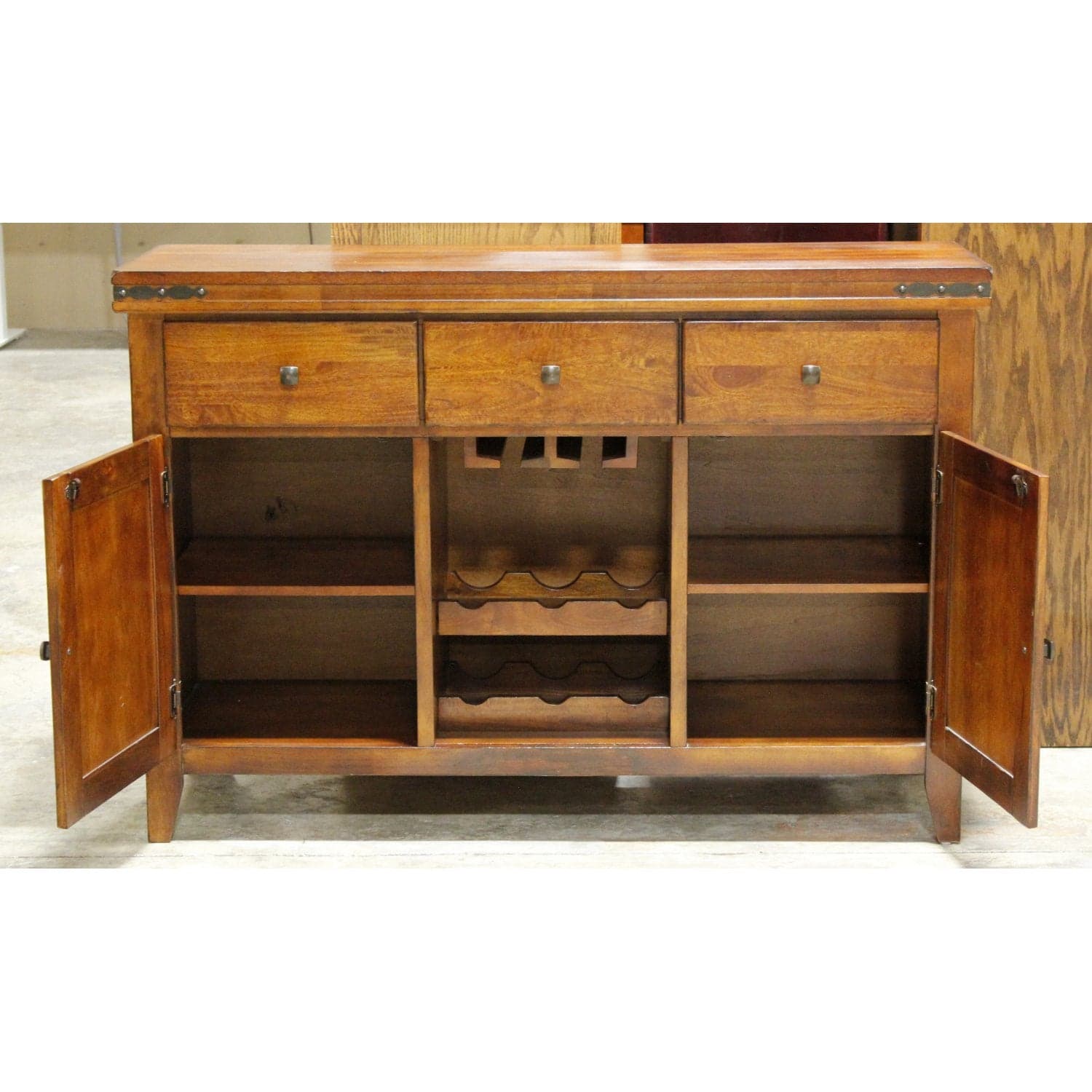Holland House Sideboard w/Wine Storage - Mahogany - Thumbnail 2