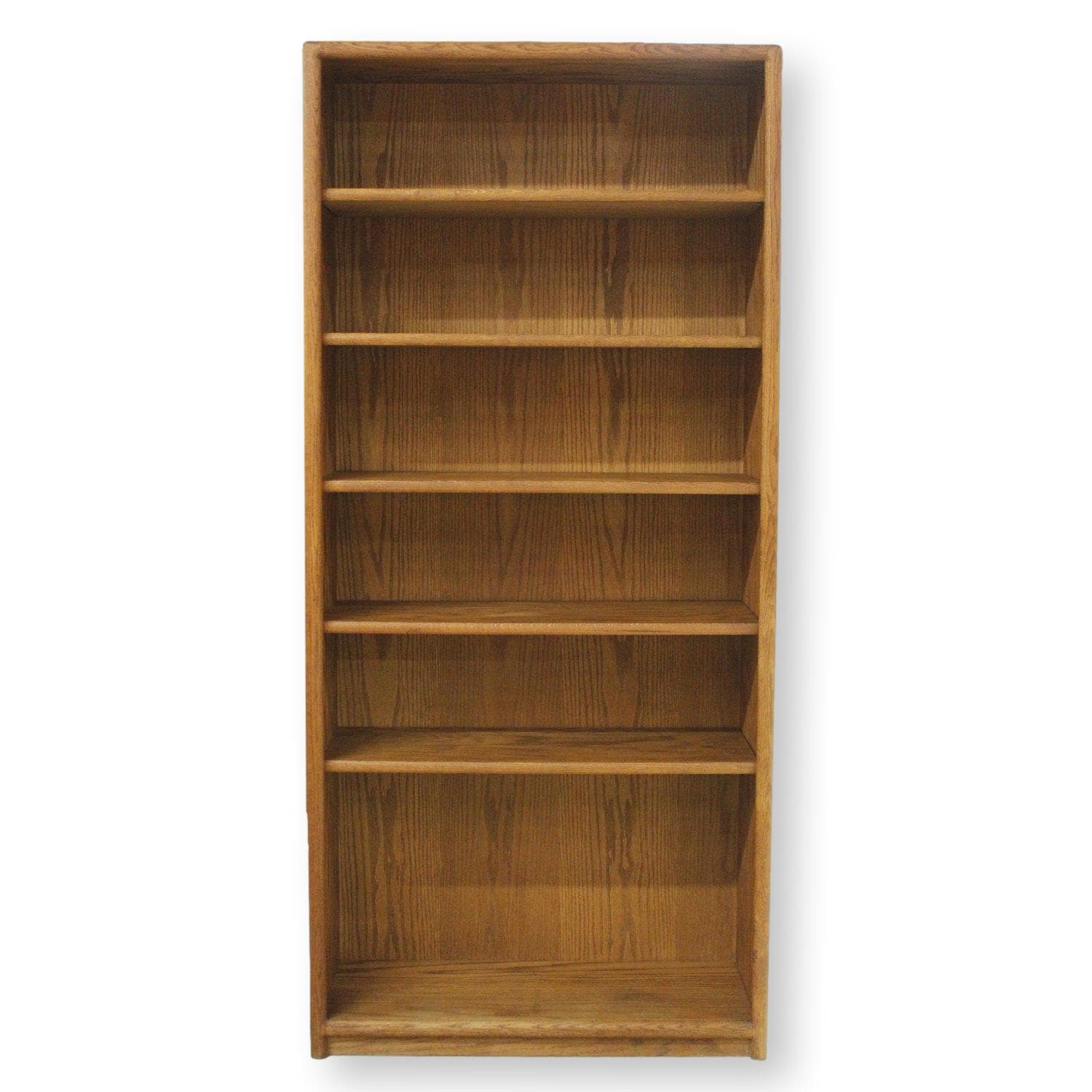 6' Oak Bookcase - Image 1