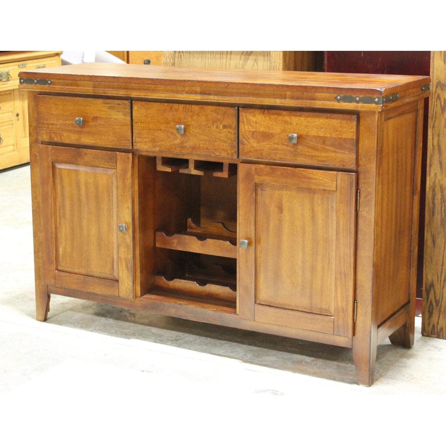 Holland House Sideboard w/Wine Storage - Mahogany - Thumbnail 5