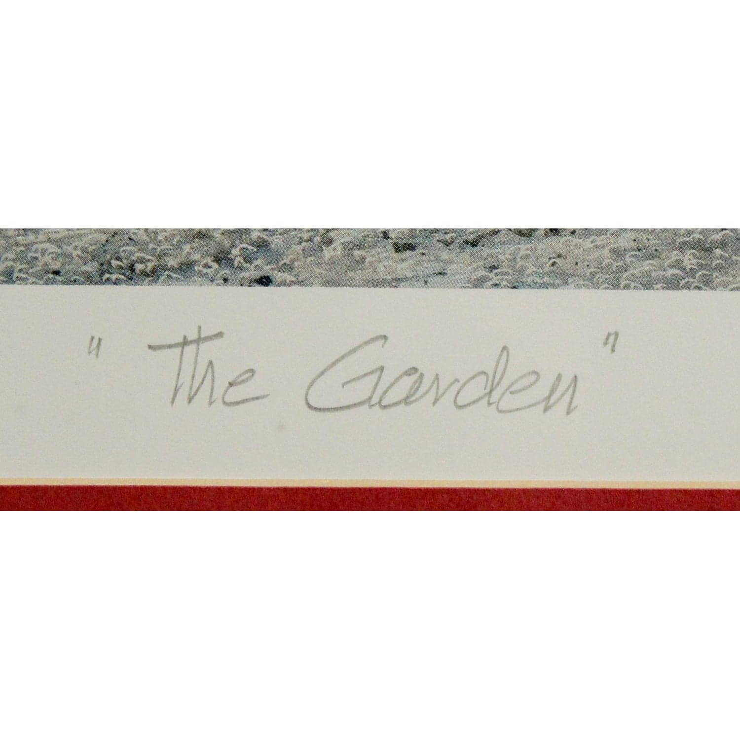 Signed Limited Edition Print "The Garden" by Tom Caldwell - Thumbnail 5