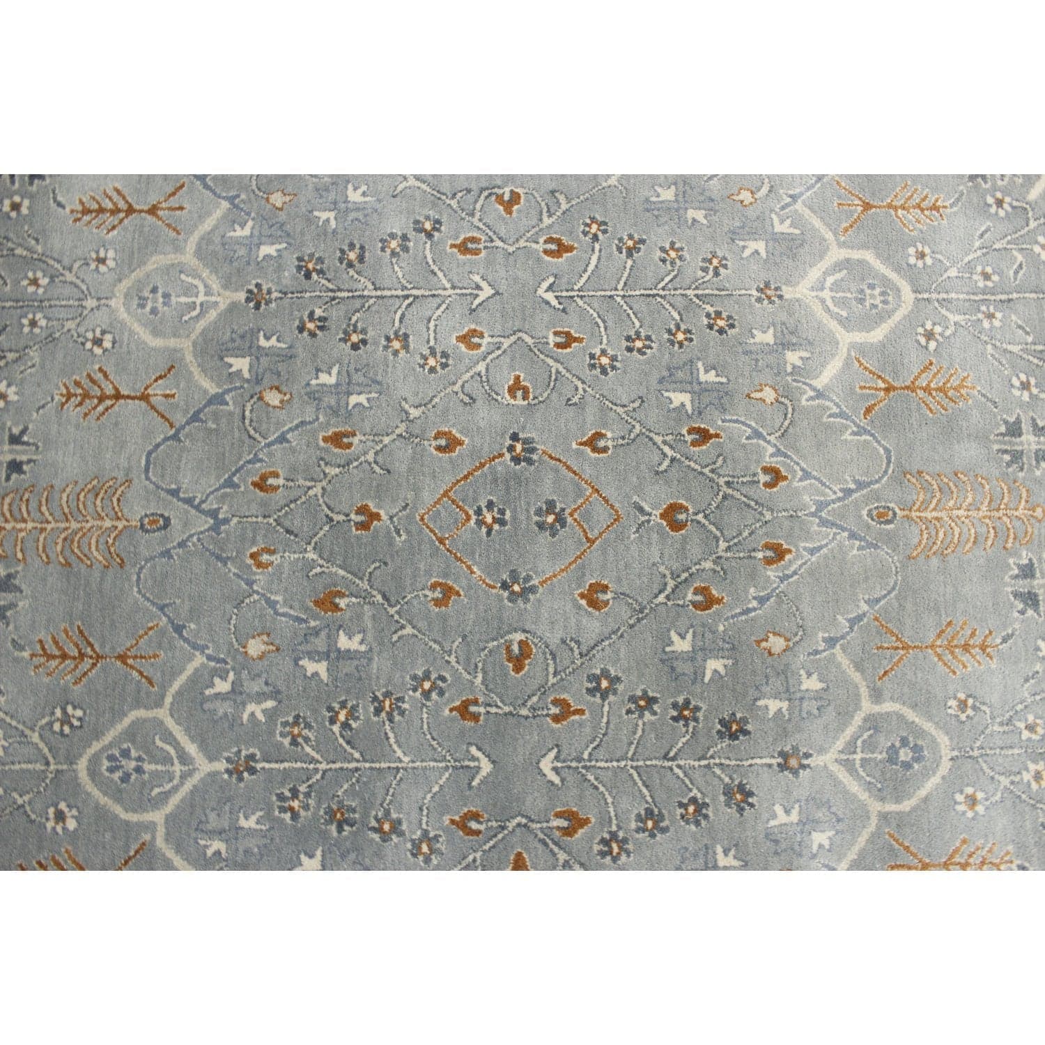 Ballard Designs 9' X 12' 2'' Light Blue Area Rug - Thumbnail 3