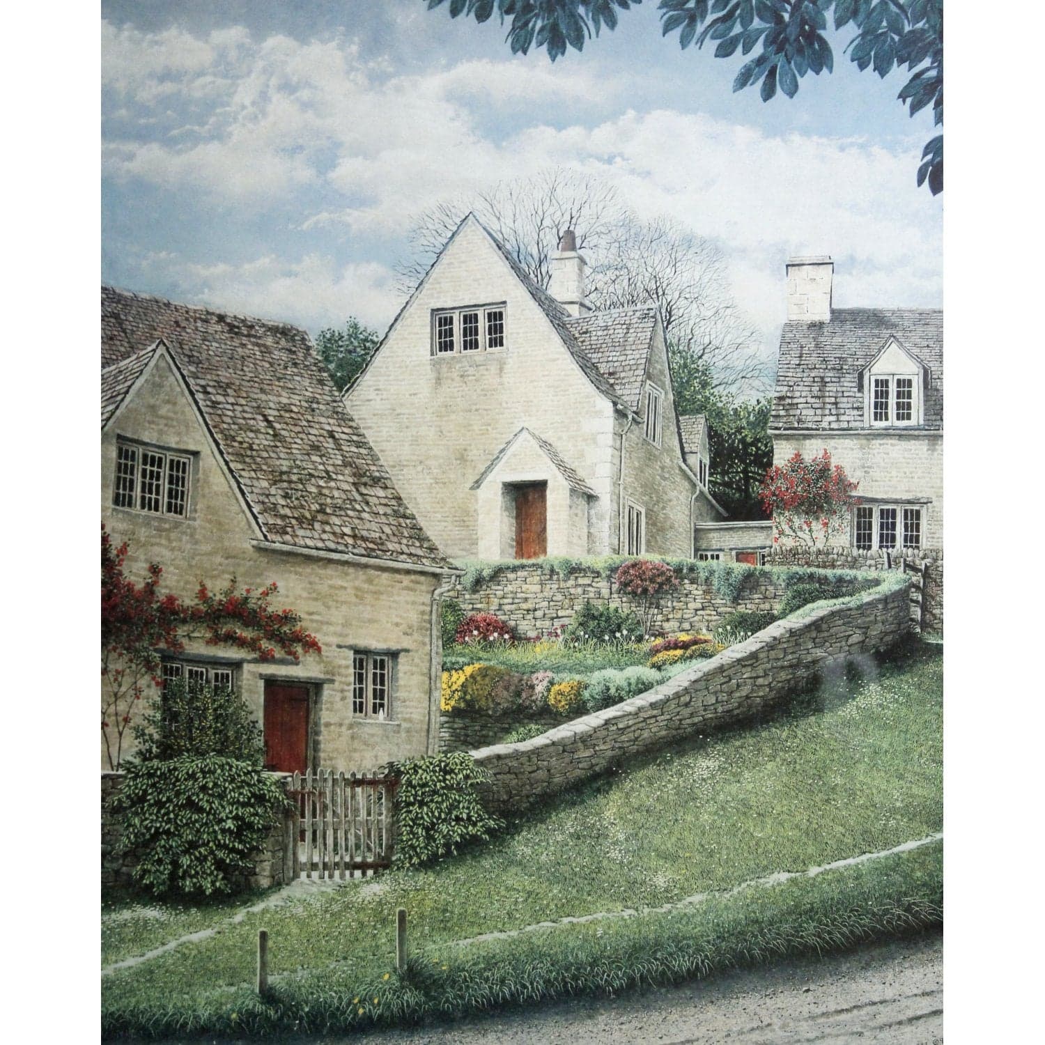 Signed Limited Edition Print "The Garden" by Tom Caldwell - Thumbnail 2