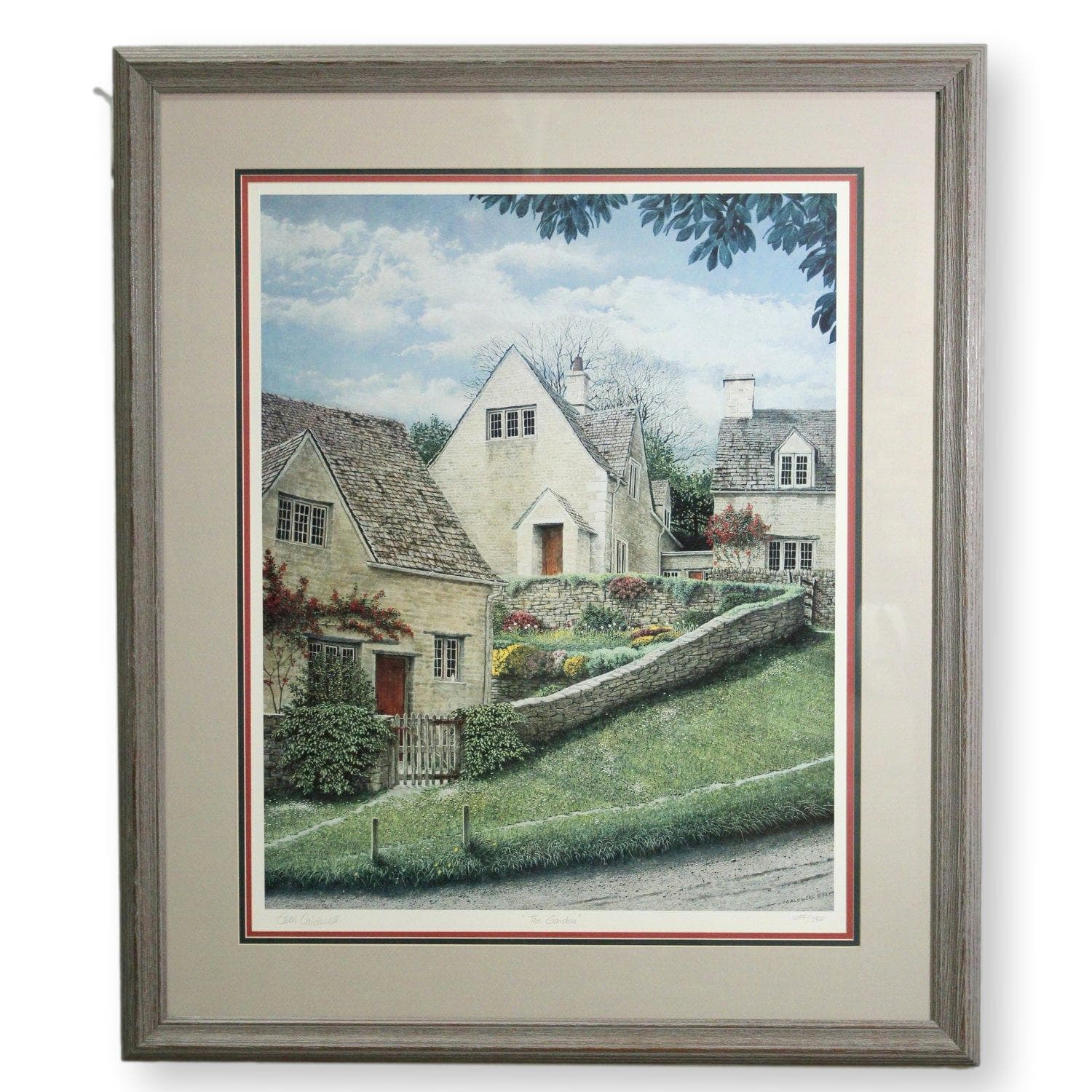 Signed Limited Edition Print "The Garden" by Tom Caldwell - Image 1