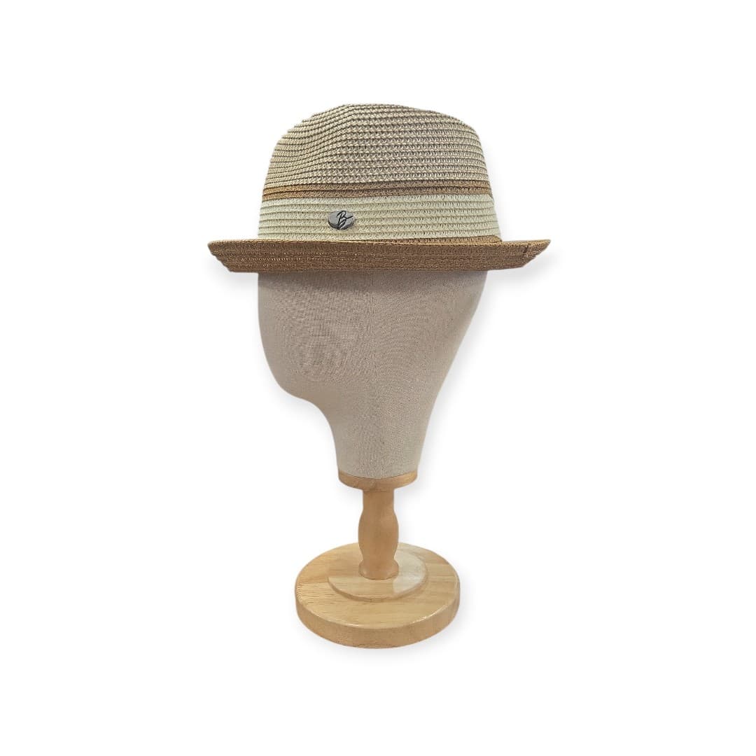 MEN'S  BRUNO CAPELO DANTE COLLECTION SEMI-CRUSHABLE  PINCH FRONT  SNAP BRIM.  HAT. - Thumbnail 2