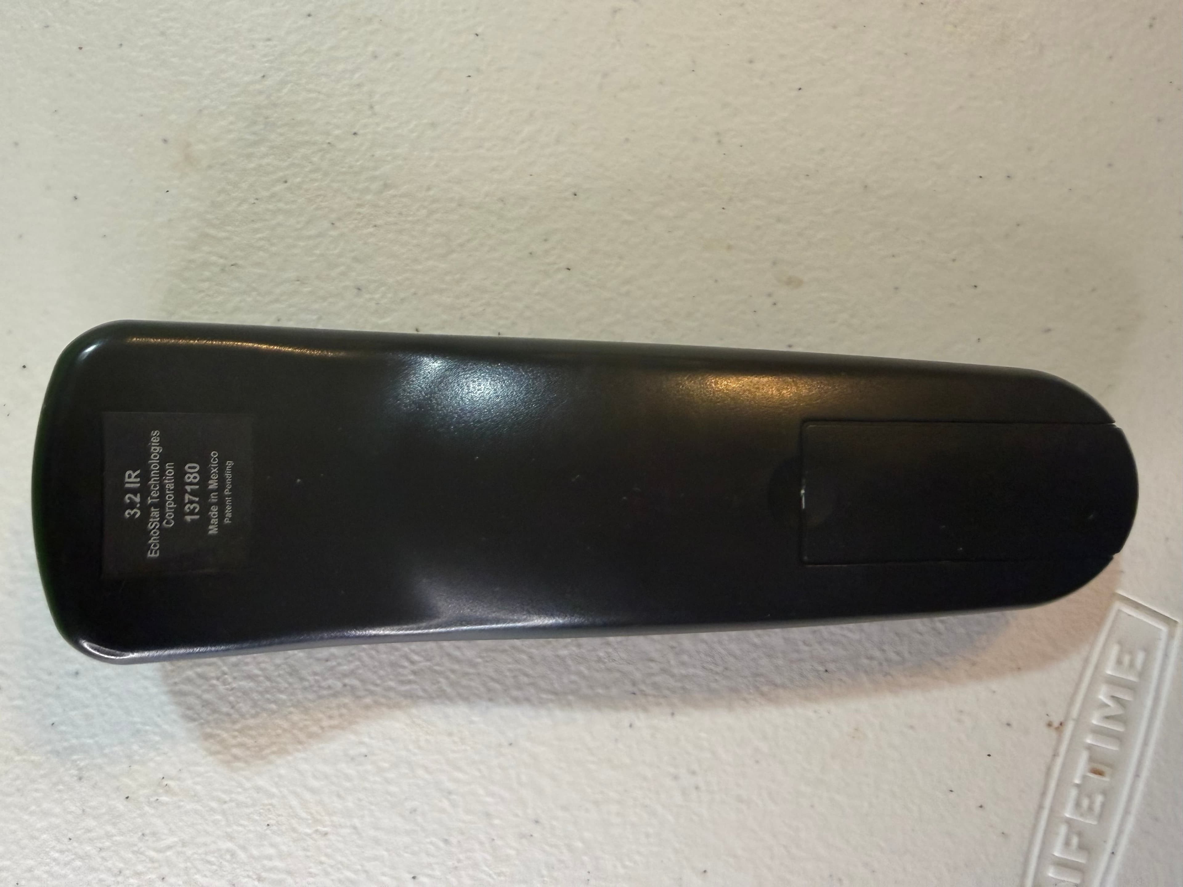 Dish Network 3.2 IR Remote Control Model 137180 Black - Thumbnail 2