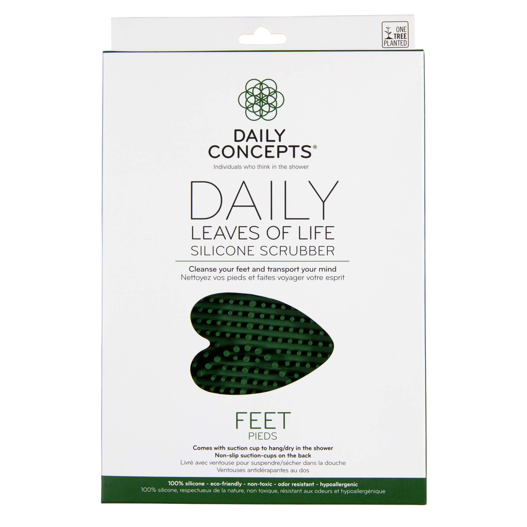Daily Concepts Leaves of Life Foot Scrubber - Thumbnail 5