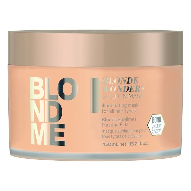 Schwarzkopf BlondMe Blonde Wonders Golden Mask 450ml - Image 1