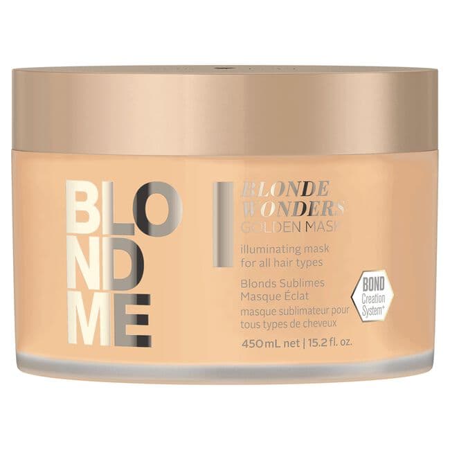 Schwarzkopf BlondMe Blonde Wonders Golden Mask 450ml - Thumbnail 2
