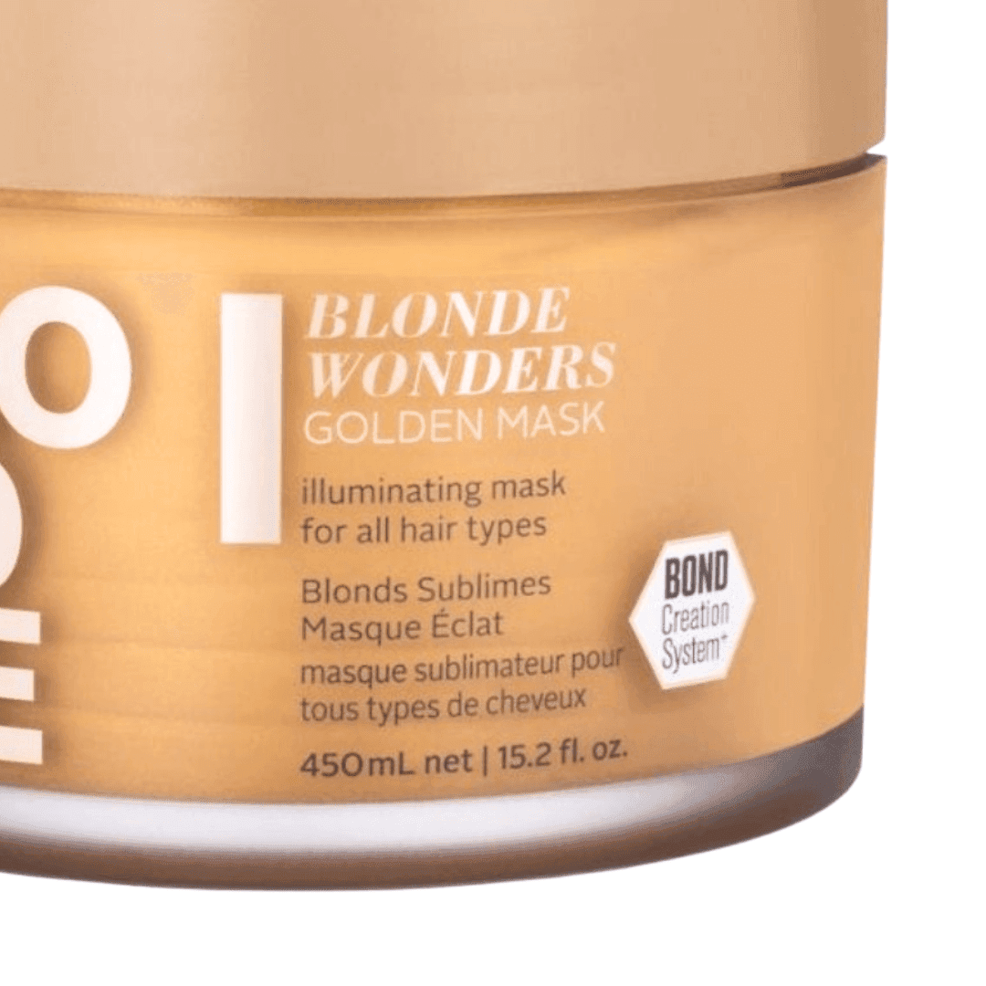 Schwarzkopf BlondMe Blonde Wonders Golden Mask 450ml - Thumbnail 5