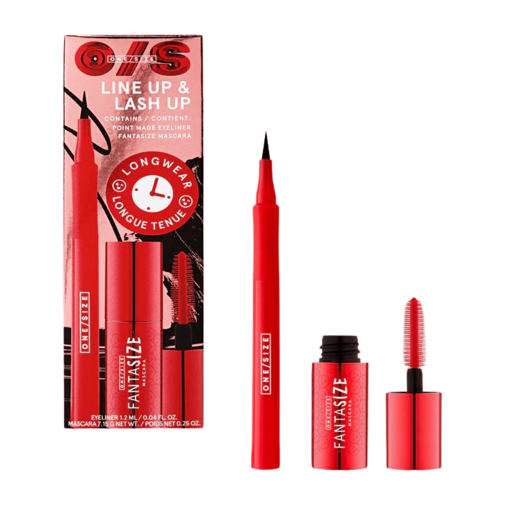 One/Size Line up & Lash up Fantasize Lifting Mascara Travel + Point Made Liner Duo Kit - Thumbnail 3